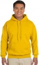 Big Boys' Heavy Blend Rib Knit Hooded Pocket Sweatshirt